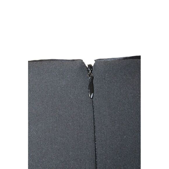 Elizabeth & James Womens Scoop Neck Sleeveless Fit & Flare Dress Black Size 4 - Picture 4 of 7